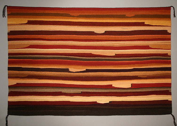 Many Mesas tapestry by DY Begay